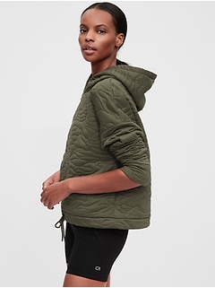 Gapfit fleece top puffer jacket