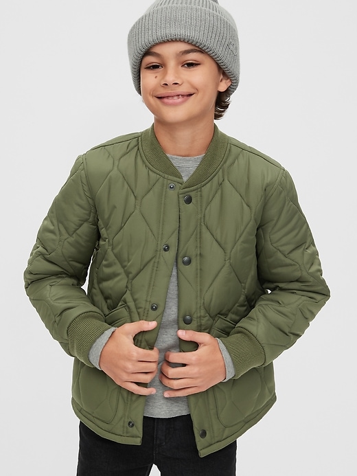 Image number 2 showing, Kids Quilted Jacket