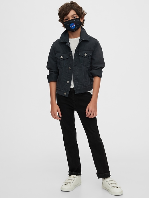 2 of 8 showing, with the color multi blue nasa of product Kids Nasa Face Mask (3-Pack)