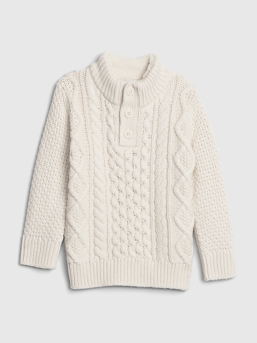 Image number 4 showing, Toddler Cable Knit Sweater