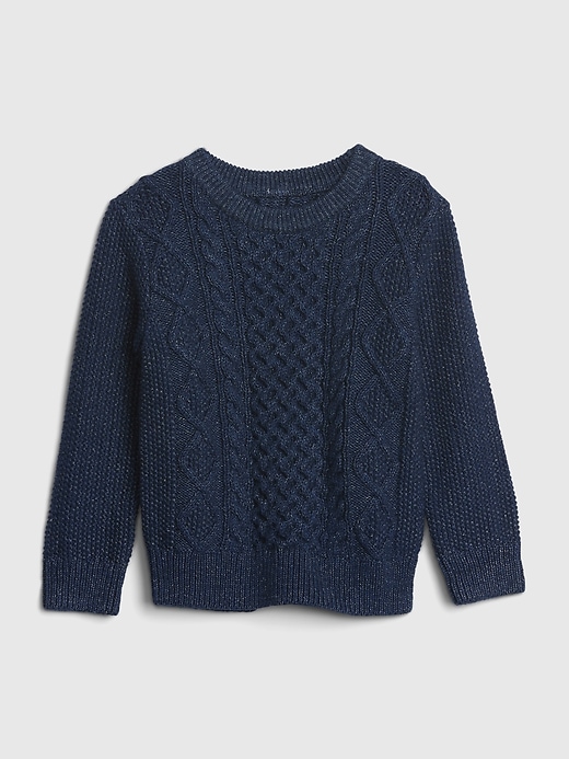 View large product image 1 of 1. Toddler Cable Knit Sweater