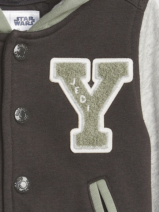 Image number 3 showing, babyGap &#124 StarWars&#153 Yoda Varsity Jacket