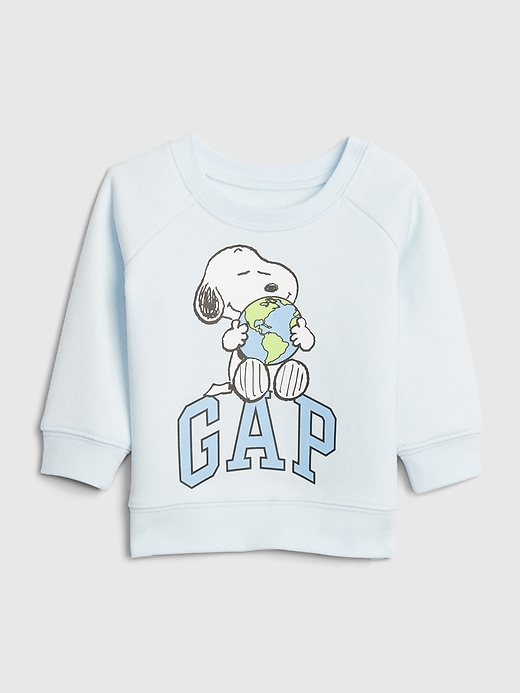 View large product image 1 of 1. babyGap &#124 Peanuts Crewneck Sweatshirt