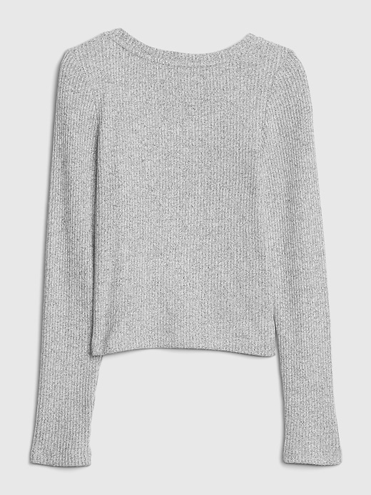 Image number 3 showing, Teen Softspun Fitted Crop T-Shirt