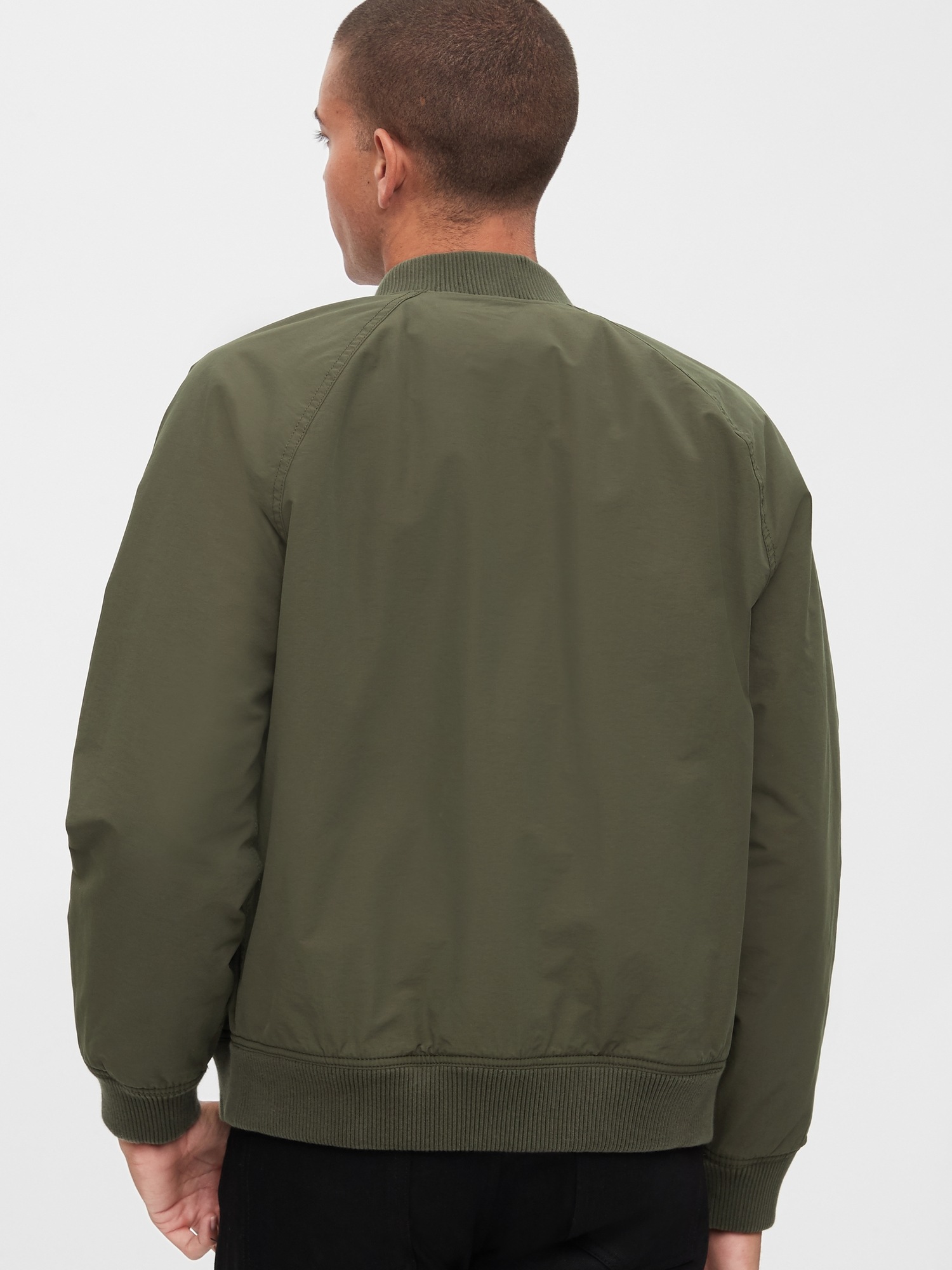 gap longline bomber jacket