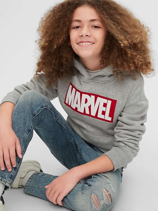 Image number 2 showing, GapKids &#124 Marvel Graphic Hoodie