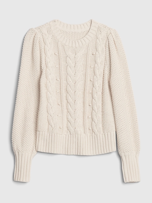 Image number 1 showing, Kids Cable Knit Sweater