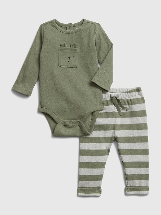Image number 6 showing, Baby Bodysuit Pants Set