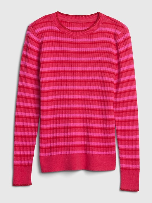 View large product image 1 of 1. Kids Ribbed Knit Sweater