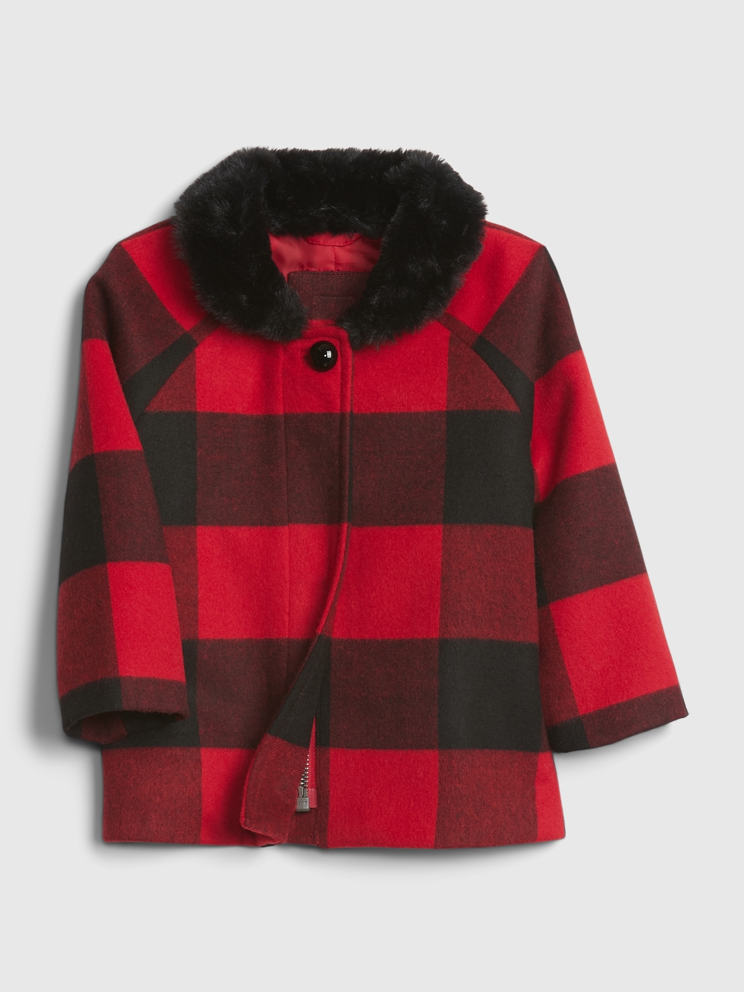 baby plaid jacket