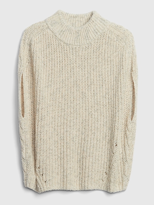 Image number 6 showing, Short Sleeve Turtleneck Sweater