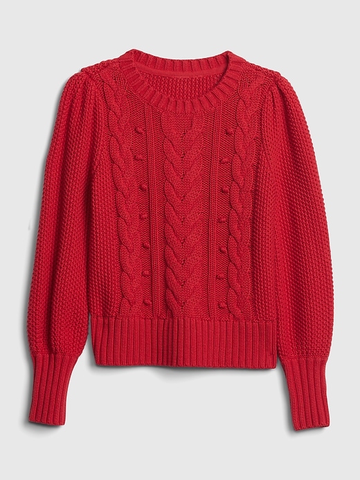 Image number 5 showing, Kids Cable Knit Sweater