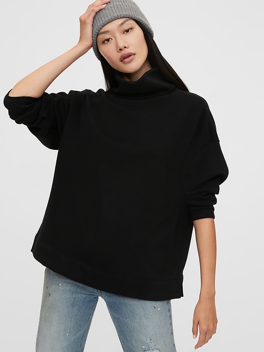 Vintage Soft Oversized Turtleneck Sweatshirt | Gap