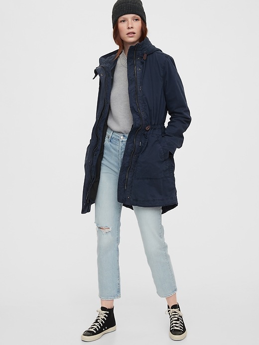 Image number 3 showing, Utility Parka Jacket