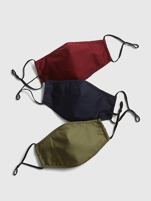 Adult Contour Mask with Filter Pocket (3-Pack)