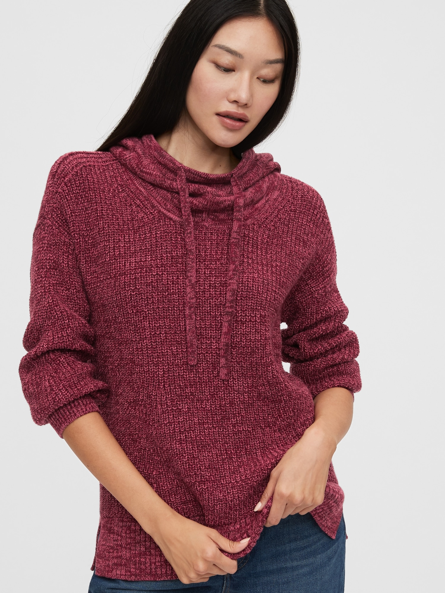 Gap funnel top shaker hoodie
