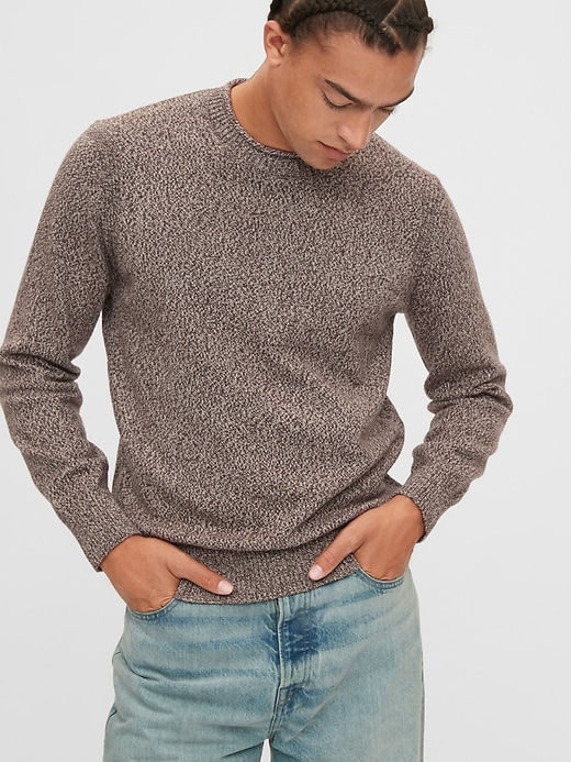 Image number 9 showing, Wool Roll Neck Sweater
