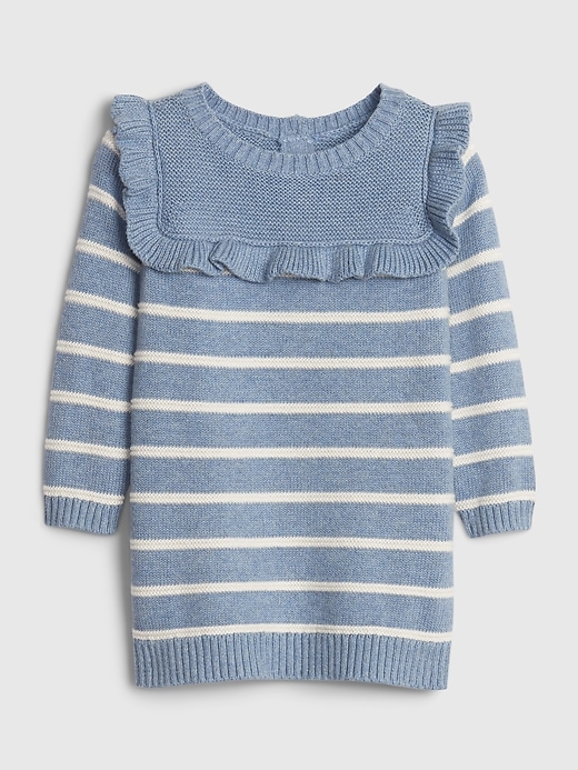 Image number 1 showing, Baby Stripe Sweater Dress