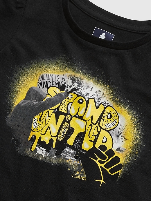 Image number 3 showing, The Gap Collective Toddler Girl Stand United T-Shirt