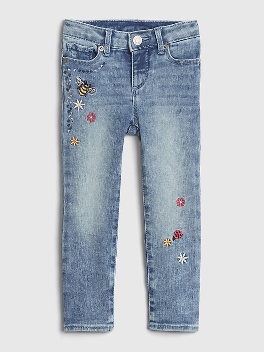 Image number 1 showing, Toddler Skinny Jeans with Stretch
