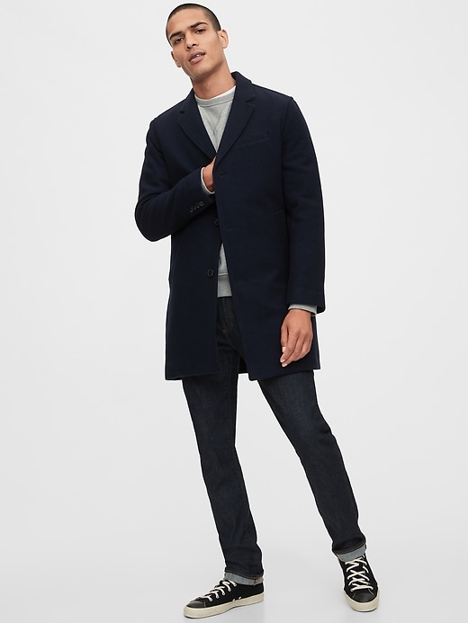 Image number 9 showing, Wool Topcoat