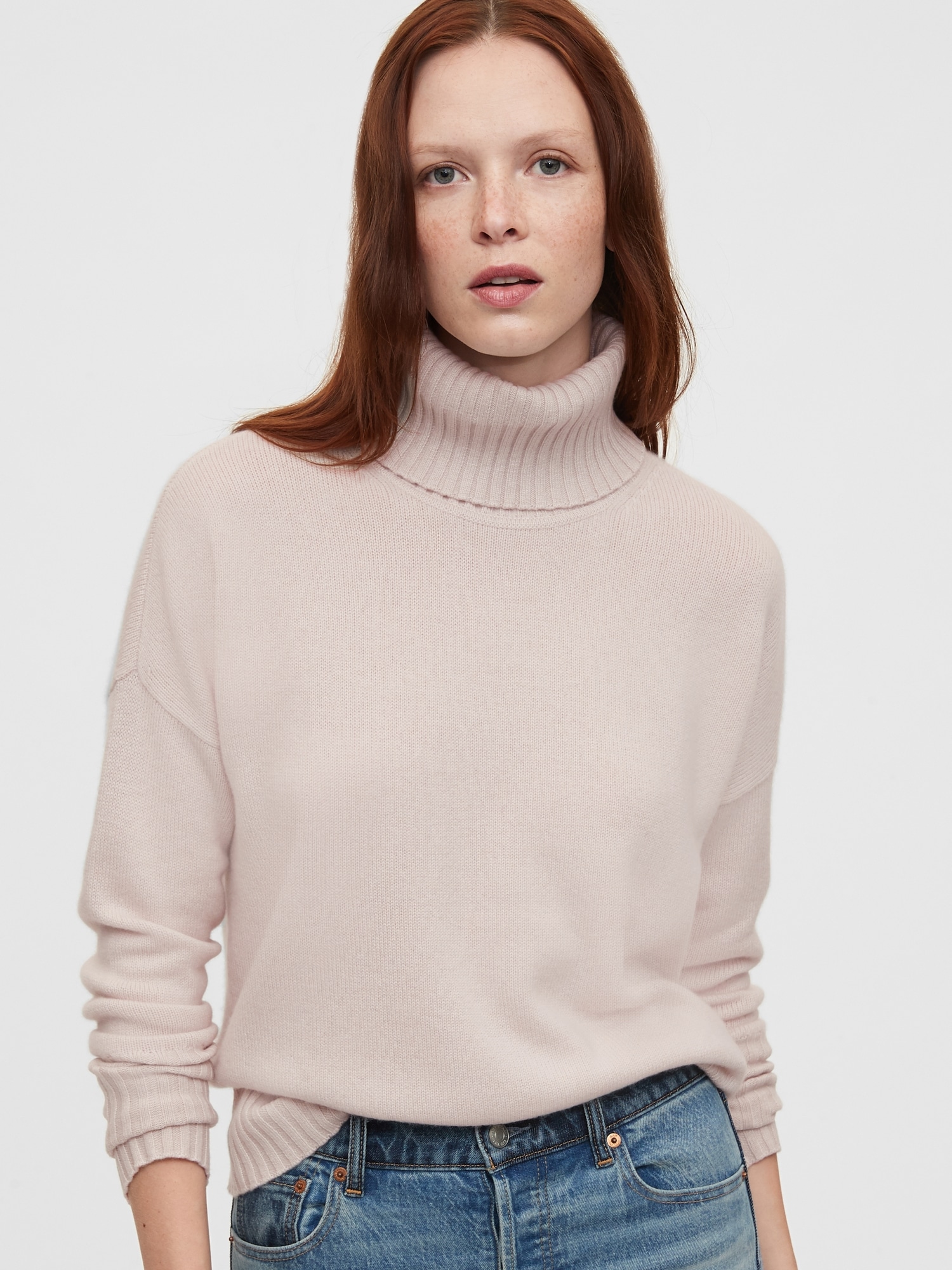 cashmere turtleneck sweater