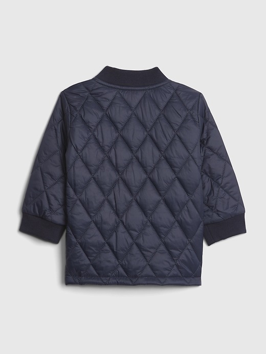 Image number 2 showing, Baby Quilted Barn Jacket