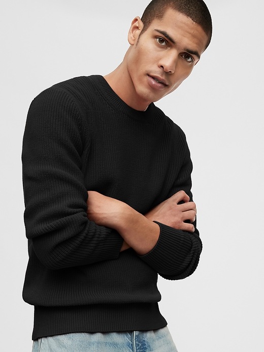 Image number 9 showing, Shaker Crewneck Sweater