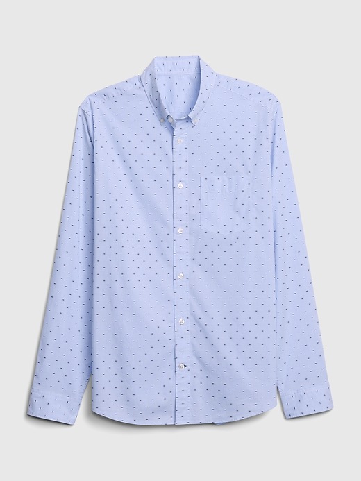 Image number 6 showing, Lived-In Stretch Poplin Shirt In Standard Fit