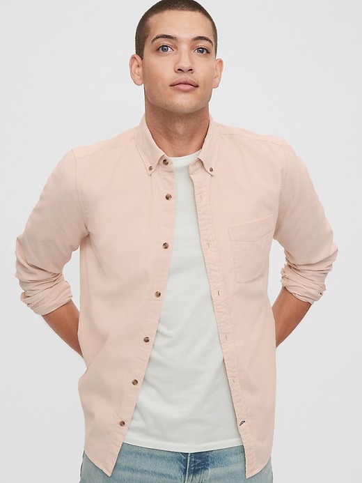Image number 5 showing, Corduroy Shirt in Slim Fit