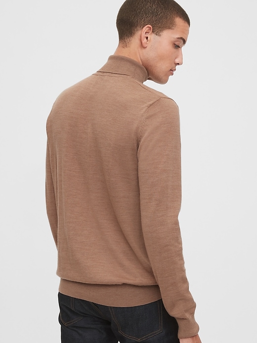 Image number 2 showing, Merino Turtleneck Sweater