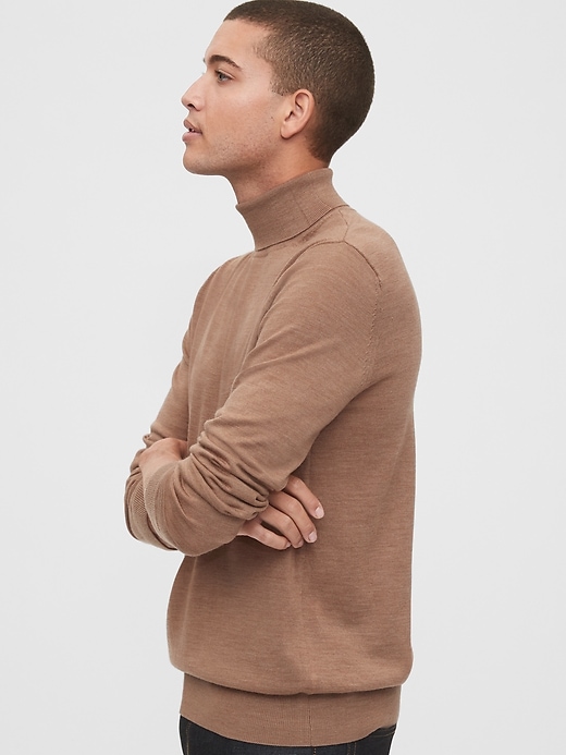 Image number 1 showing, Merino Turtleneck Sweater