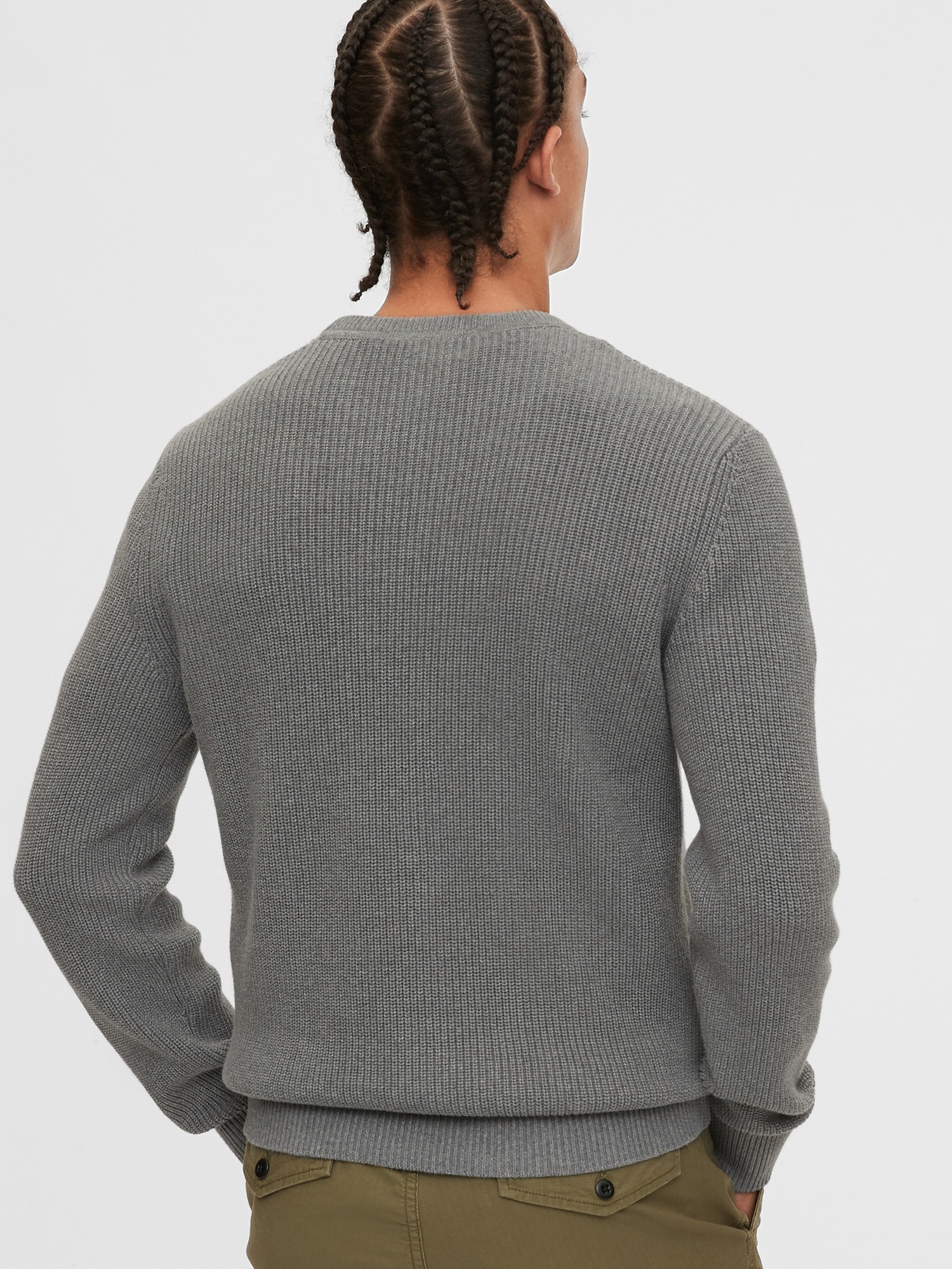 gap shaker stitch cardigan