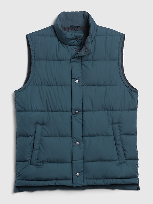 Image number 6 showing, Upcycled Puffer Vest