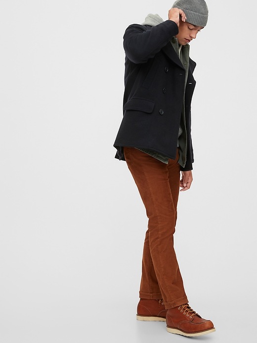 Image number 3 showing, Wool Peacoat