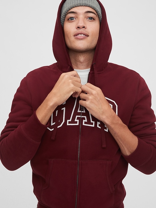 gap sherpa hoodie