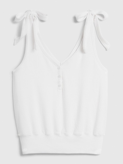 View large product image 1 of 1. Softspun Tie-Strap Tank Top