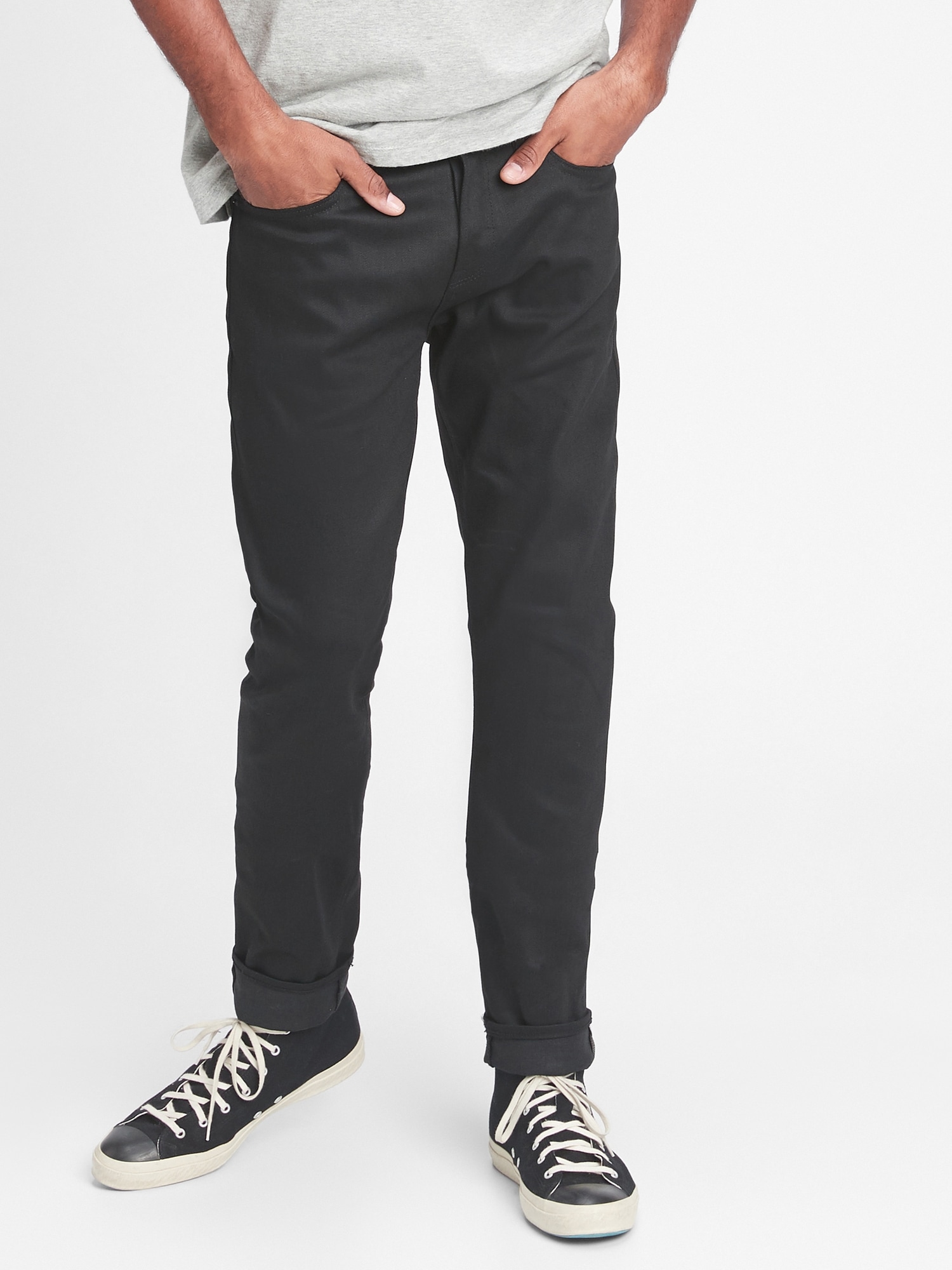 Selvedge Skinny Jeans With Gapflex | Gap