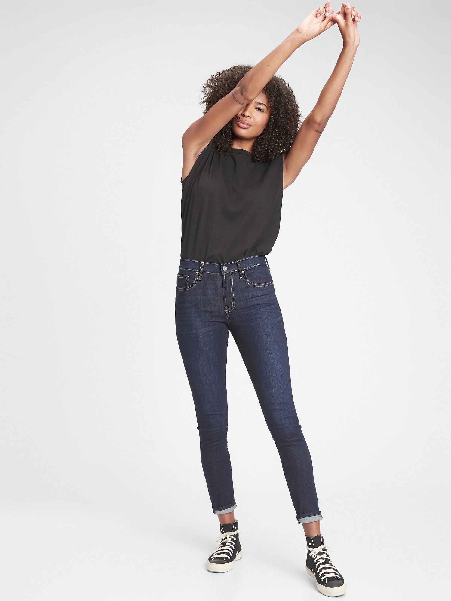 gap denim true skinny