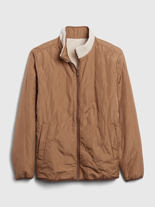 Image number 6 showing, Reversible Fleece Jacket