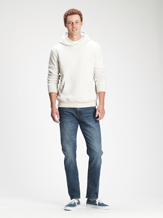 Мужские джинсы Gap Athletic Taper Jeans — фото 7