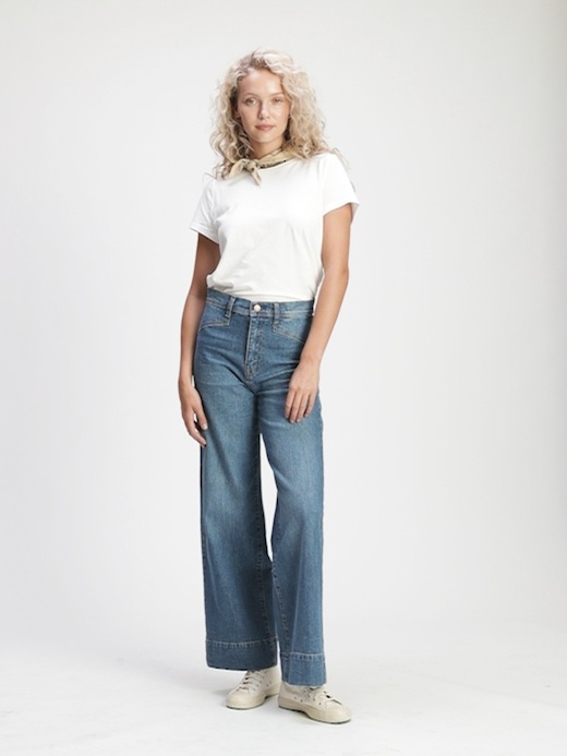 gap sky high wide leg jeans