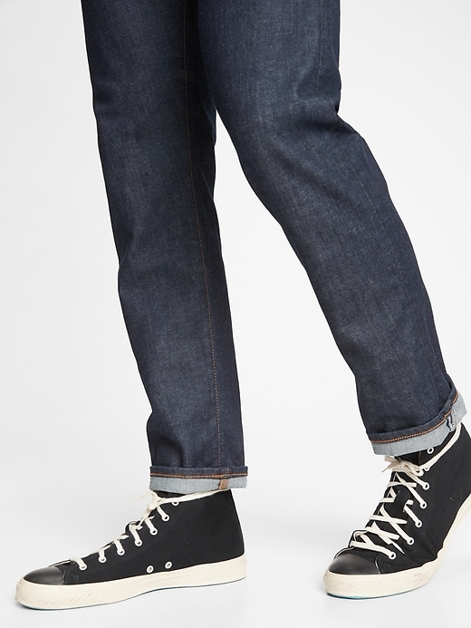 Image number 5 showing, Athletic Taper Jeans in GapFlex