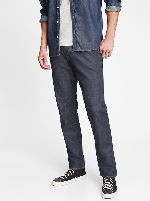 Image number 3 showing, Athletic Taper Jeans