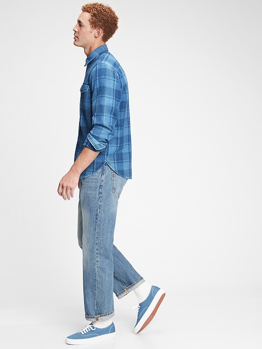Image number 3 showing, Plaid Worker Shirt in Standard Fit