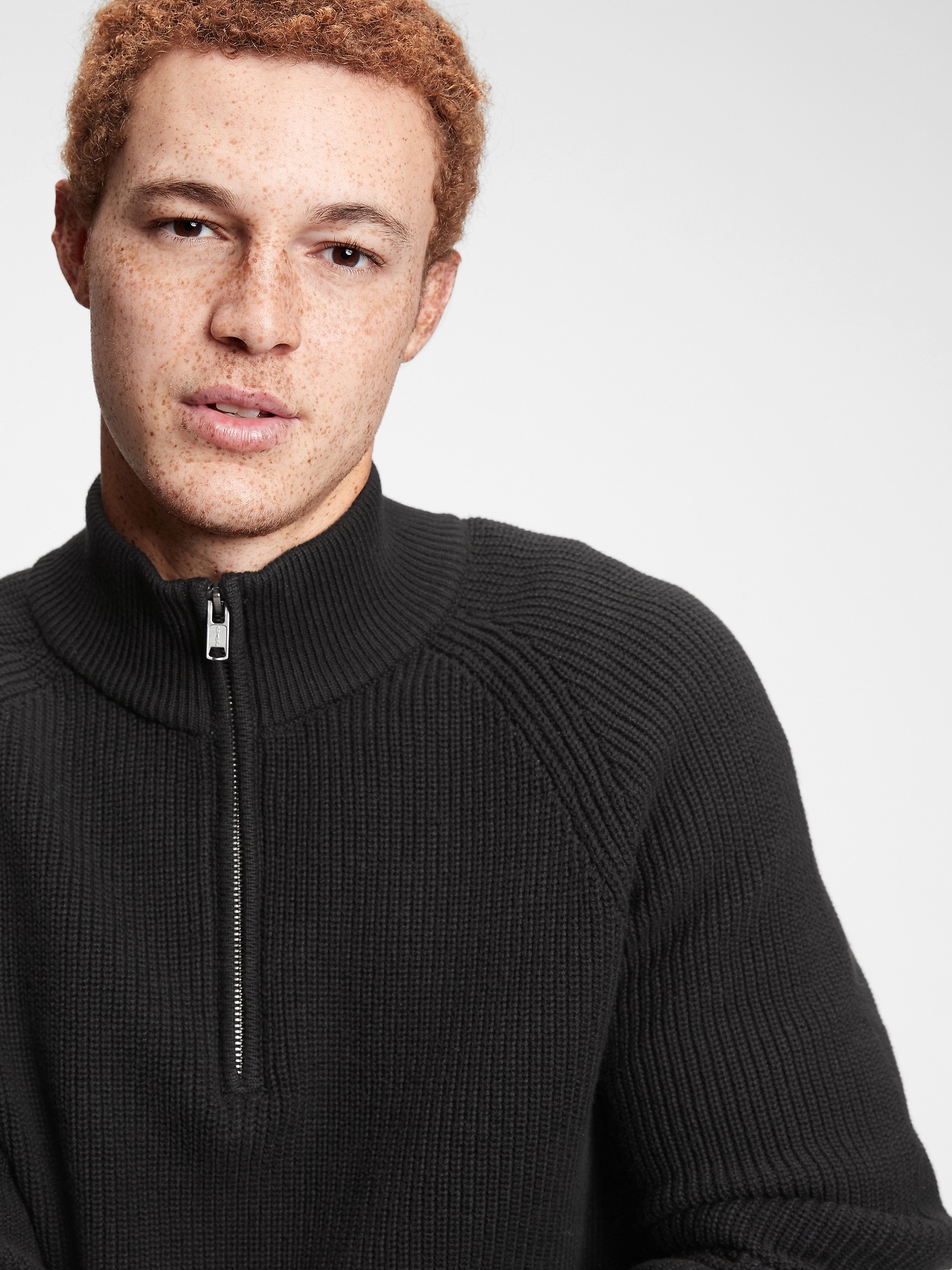 gap mock neck sweater