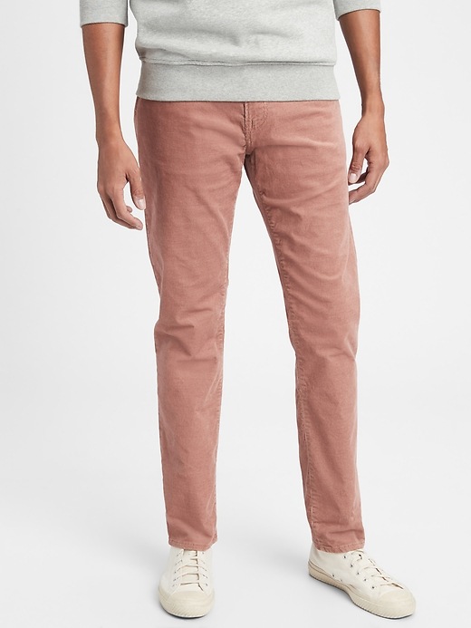 View large product image 1 of 1. Corduroy Skinny Jeans with GapFlex