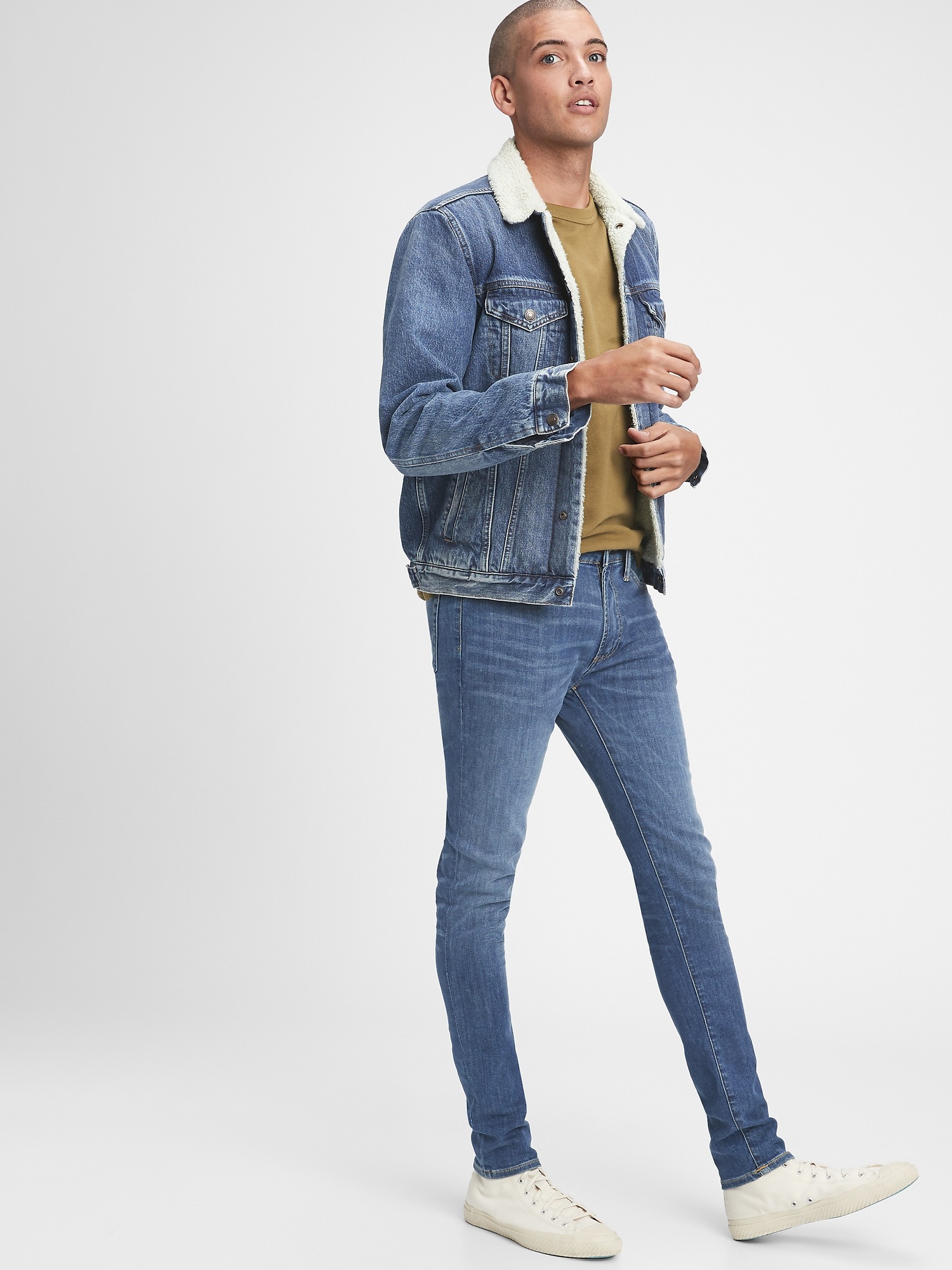 super skinny jeans with gapflex max