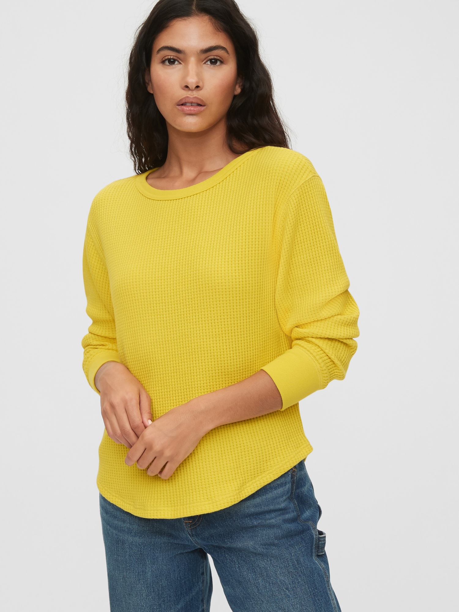 gap womens waffle shirt