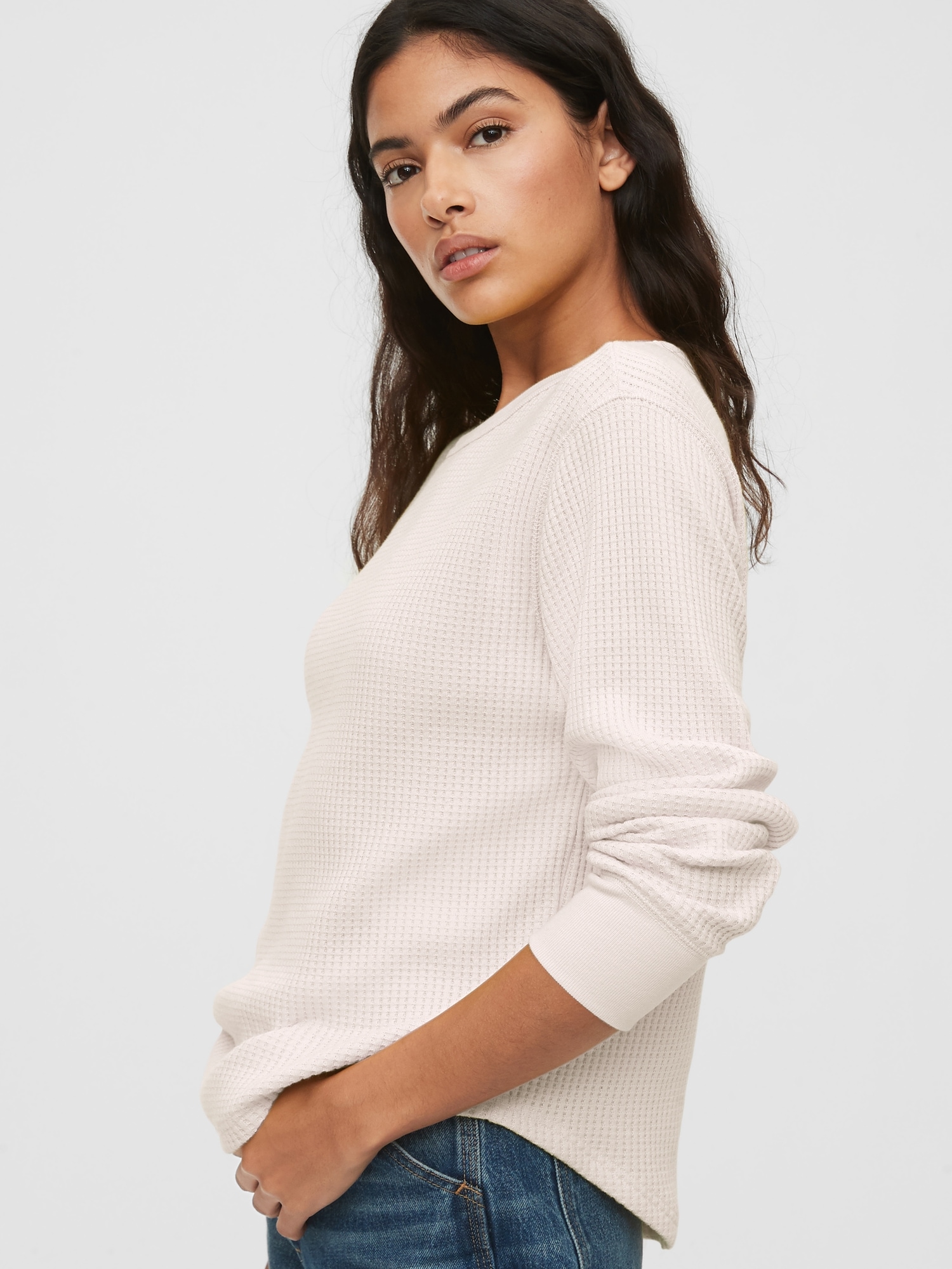gap womens waffle shirt